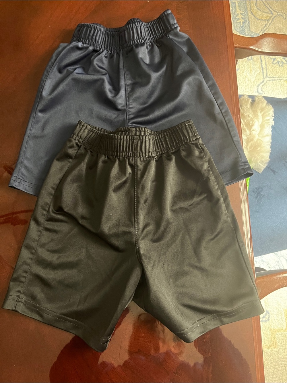 Sport Black & Navy Athletic Shorts Duo